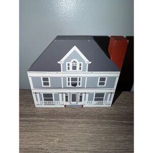 Vintage 1988 The Cats Meow Village Ohliger House Series VI Wooden Shelf Sitter